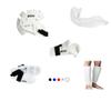Proforce Karate Sparring Gear Set Combo with shin and Mouth (Pink, Child Large) view 3