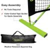 Xcello Sports Regulation Size Portable Pickleball Net System with Carry Bag view 2