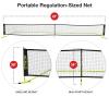 Xcello Sports Regulation Size Portable Pickleball Net System with Carry Bag view 3