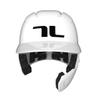 TUCCI Potenza Batting Helmet with Jaw Flap, L/XL, Gloss White, Right-Handed Hitter view 2
