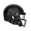 VICIS ZERO2 Varsity Football Helmet, Molded Gloss Black, Medium, SO-212E Facemask view 3