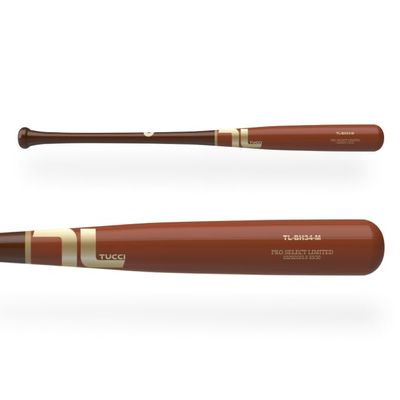 Tucci TL-BH34 Pro Select Limited Stock Wood Bat, 32"