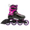 Rollerblade Fury Junior Adjustable Fitness Inline Skate, Black & Pink view 2
