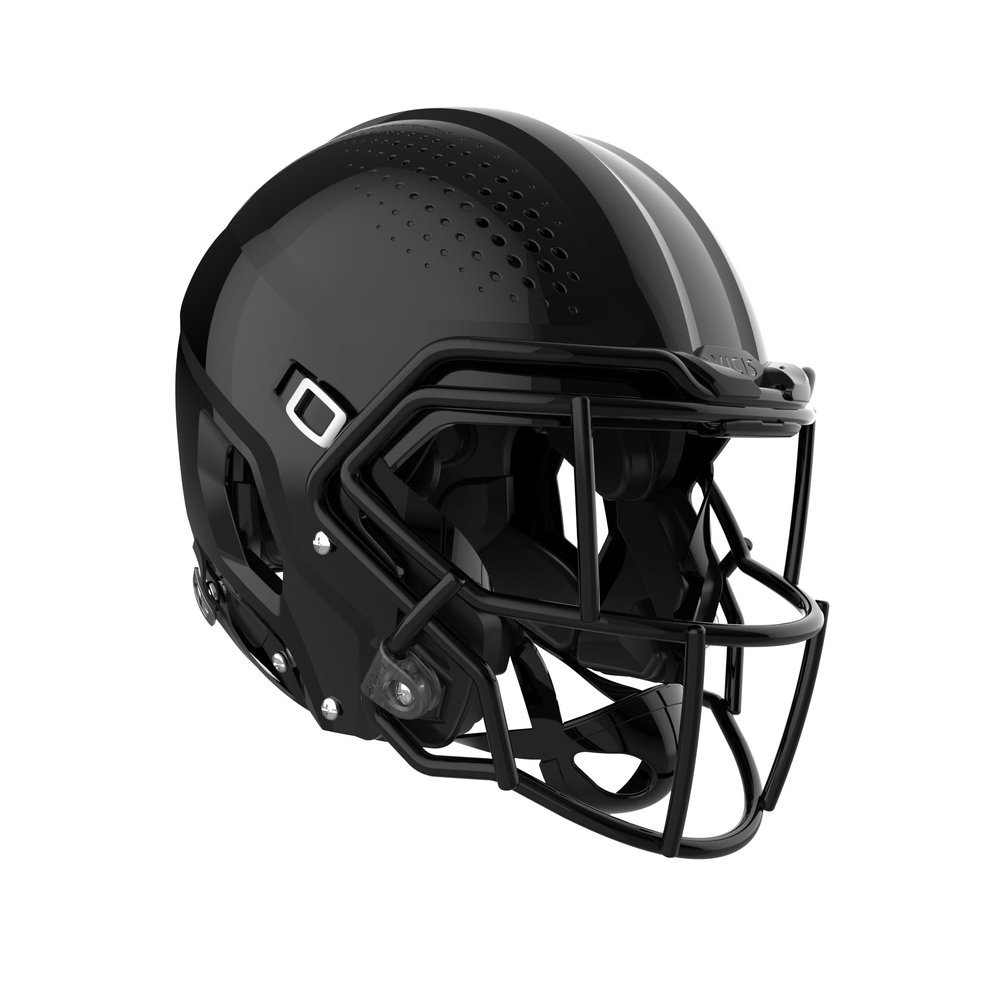VICIS ZERO2 Youth Football Helmet, Molded Gloss Black, Large, SO-212E Facemask