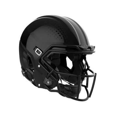 VICIS ZERO2 Varsity Football Helmet, Molded Gloss Black, Medium, SO-212 Facemask