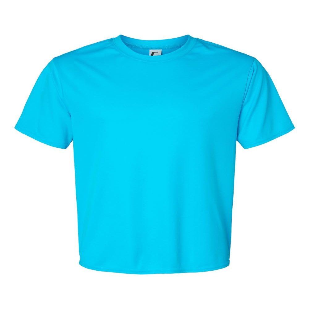 C2 Sport Mens Performance T-Shirt, S, Electric Blue