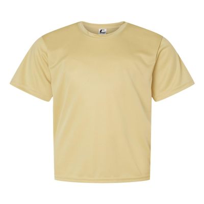 C2 Sport Youth Performance T-Shirt, L, Vegas Gold