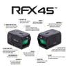 Viridian RFX45 Closed Emitter Green Dot Sight, ACRO Compatible, Instant-ON, Black (RFX45- Built for Glock) view 2