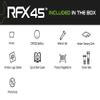 Viridian RFX45 Closed Emitter Green Dot Sight, ACRO Compatible, Instant-ON, Black (RFX45- Built for Glock) view 4