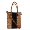 16" Women's Cowgirl Western Floral Hand-Tooled Black Leather Purse Handbag Tote 18RTHS01 view 1