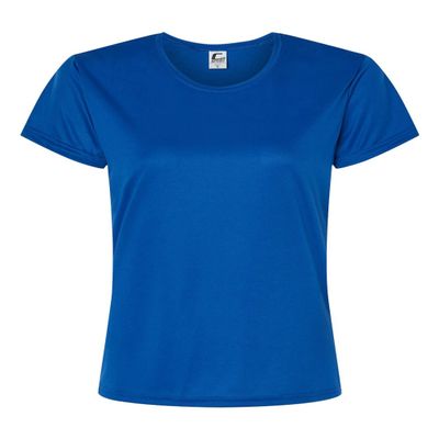 C2 Sport Womens Performance T-Shirt, XL, Royal