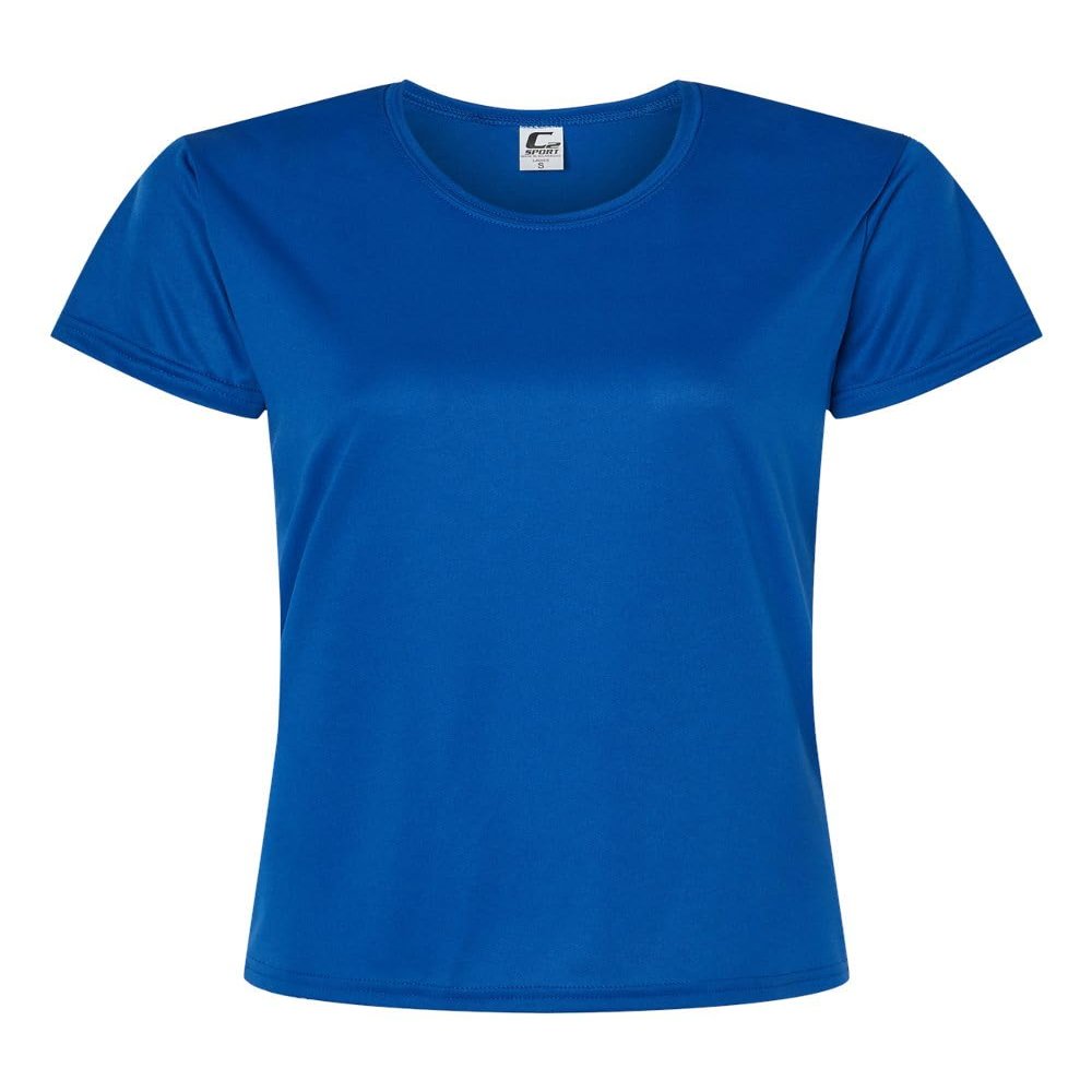 C2 Sport Womens Performance T-Shirt, XL, Royal