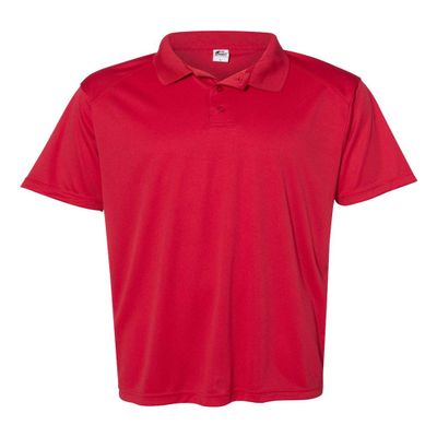C2 Sport Mens Utility Polo, 4XL, Red