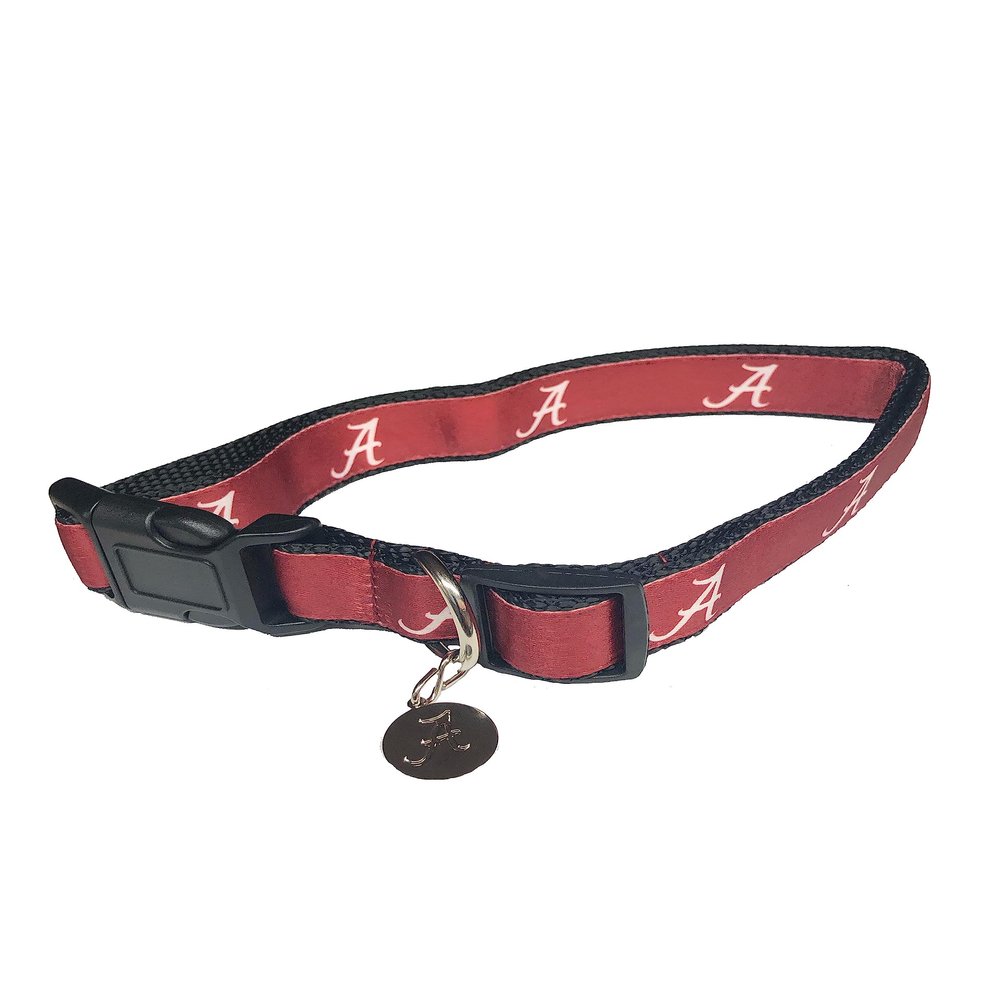 College Pet Dog Collars (Medium, Alabama)