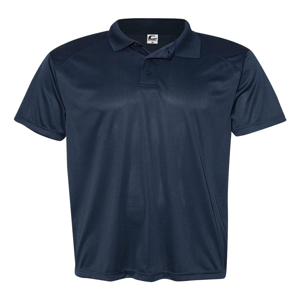 C2 Sport Mens Utility Polo, M, Navy