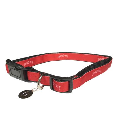 College Pet Dog Collars (Medium, Ohio State)