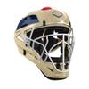 EvoShield Pro-SRZ Catcher's Helmet - Sand/Navy/Scarlet, Medium view 1