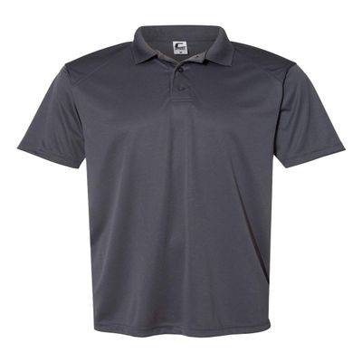 C2 Sport Mens Utility Polo, L, Graphite