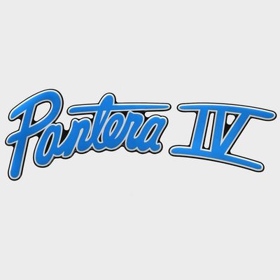BassCat Boat Raised Decal | Pantera IV Emblem 12 7/8 x 4 5/8 x 1/8 Inch