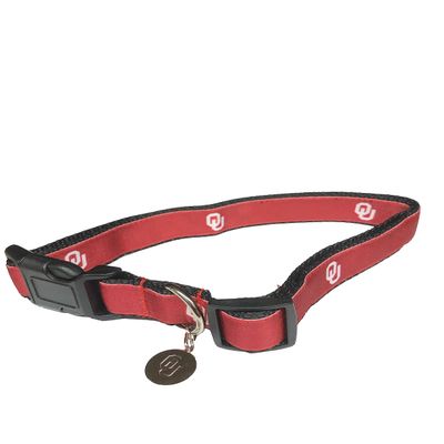 College Pet Dog Collars (Medium, Oklahoma)