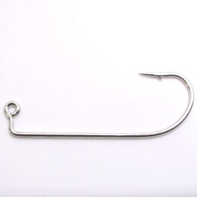 100 - Eagle Claw 635 Sea Guard O'Shaughnessy Heavy Wire Fishing Jig Hooks 1/0
