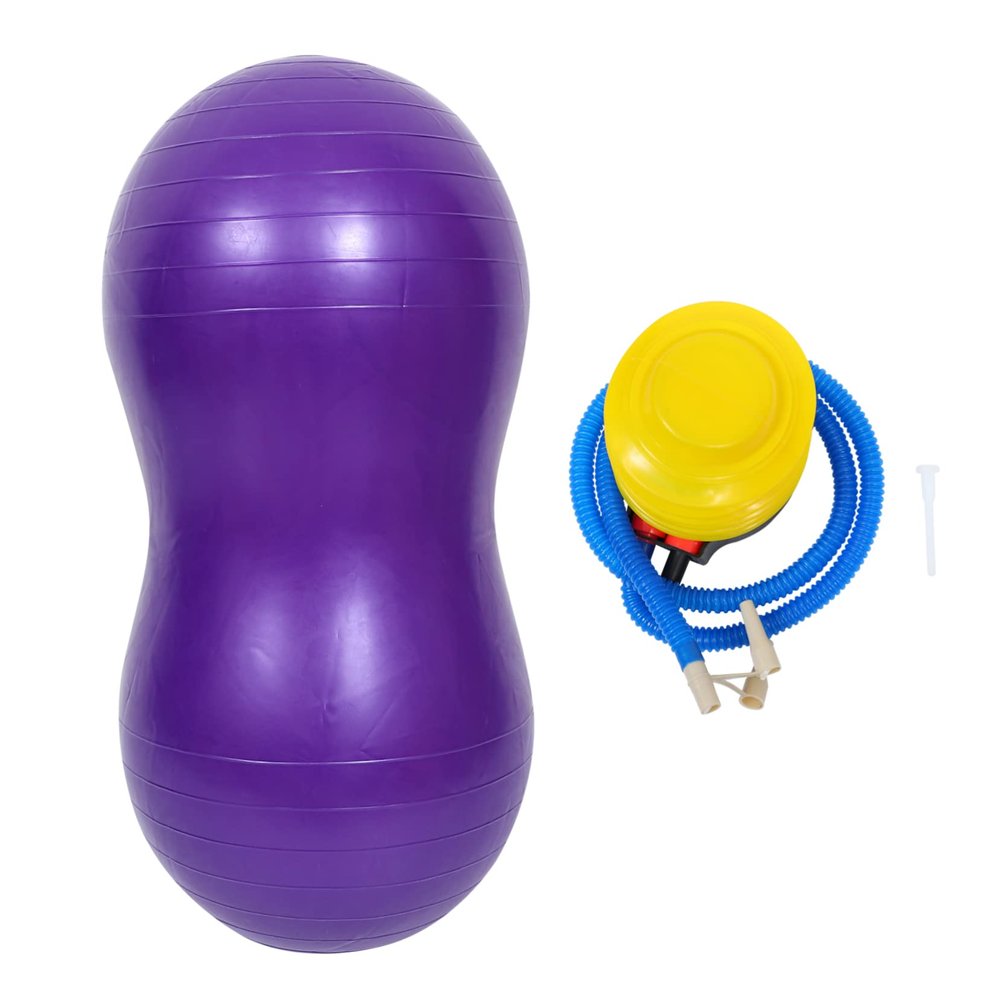 BESPORTBLE Exercise Yoga Ball for Boy Girl Balance Stability Trainer for Sensory Training Durable Fitness Ball with Pump for Home Workouts and Physical Therapy
