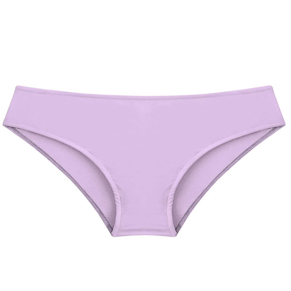 Moggemol Little Big Girls Triangle Bikinis Briefs Swimming Bottoms Swimwear Sports Dance Underpants for Kids Lavender 10 Years