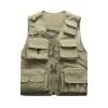 CJQJPNZ Leisure Waistcoat for Men, Quick-Dry and Suitable for Various Activities Khaki S view 1