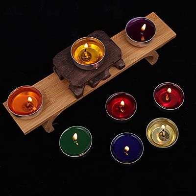 Mascot Desktop Decoration Buddhist Utensils Religious Pray Sacrificial Supplies 2-4 1Pcs(4100)
