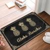Funny Room Decor Aloha Beaches Pineapple Rug Fall Outdoor Mats for Front Door Holiday Rug (Size : 50X80CM)