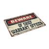 Porch Rugs Outdoor Beware of Chief Warrant Officer Doormat Doormat Fall Cool Rugs (Size : 40X60CM) view 2
