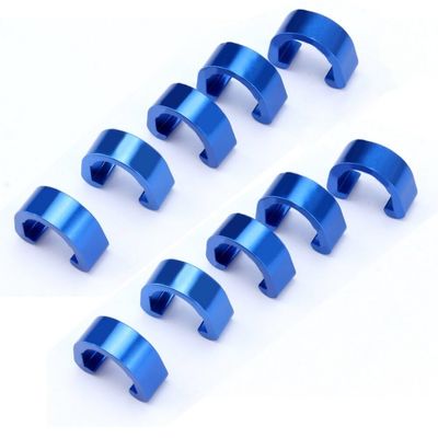 Homoyoyo Bike U-shaped Wire Buckle c Clip Bike Buckle c Shaped Aluminum Alloy Material Road Fixing Clamp