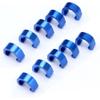 Homoyoyo Bike U-shaped Wire Buckle c Clip Bike Buckle c Shaped Aluminum Alloy Material Road Fixing Clamp view 1