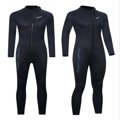 clhjinruoliu 5MM Neoprene Men Women Scuba Underwater Hunting Spearfishing Diving Suit Full Body Snorkeling Swim Kayaking Surfing Wetsuit,Women,S