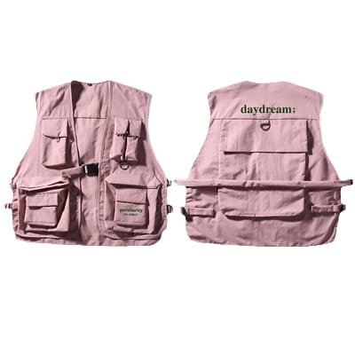 CJQJPNZ Tactical Vest for Fishing, Camping, and Traveling, Suitable for Men and Women Pink1 M