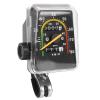 ANGGREK Speedometer for Bicycle Mechanical mph and Wired Distance narioote Odometer myometer mileometer Silver Bikes Mountain in Miles an Hour
