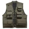 CJQJPNZ Multi-Pocket Fishing Vest for Outdoor Photography and Fishing army EN8 XS view 1