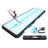 AWSUM Air Gymnastics Mat 10ft/13ft/16ft/20ft/23ft Inflatable Tumble Track mats 4/8 inches Thick tumbling mat with Electric Pump for Home/Gym