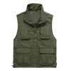 CJQJPNZ Casual Photographer Work Vest with Multi-Pocket Design for Men 7838 Army EN8 M view 1