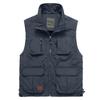 CJQJPNZ Casual Photographer Work Vest with Multi-Pocket Design for Men 7838 Army EN8 M view 2