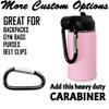 LaserGram Personalized Water Bottle, Horse Head 1, Stainless Steel Double Wall Vacuum Insulated with Flip Top Straw, Custom Engraved Gift (12oz / 335ml Pink) view 4