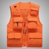 CJQJPNZ Tactical Hiking Vest for Men with Mesh and Multiple Pockets Khaki XS view 4