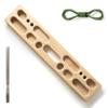 McEtt Rock Climbing Hangboard Portable Finger Grip Trainer with File view 1