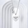 COTATI Quotes Guitar Pick Necklace Outfits Jewelry Accessories Inspired Fans Gift Merch (You are your own definition of beautiful and worthwhile) view 4