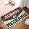 Home Entrance Decor Beware of Mechanic Rug Gamers Accessories Welcome-Ish Front Door Sign (Size : 50X80CM) view 1