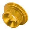 ANGGREK hollowtech Crank Tension Bolt Bicycle arm Cycling Screw 105 end Bike dust Covers Gold crankset m20 Bolts 2 Fixing ii preload m582 for Aries (Gold) view 1