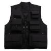 CJQJPNZ Multi-Pocket Fishing Vest for Outdoor Photography and Fishing black S view 1