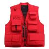 CJQJPNZ Multi-Pocket Fishing Vest for Outdoor Photography and Fishing black S view 3