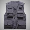 CJQJPNZ Tactical Hiking Vest with Mesh and Multiple Pockets for Men, Ideal for Photography Red 3XL view 4