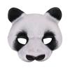 Holibanna Panda Mask for Halloween Cosplay Eva Animal Masquerade Mask for Adults Costume Accessory for Halloween Parties Clubs and Festivals view 1